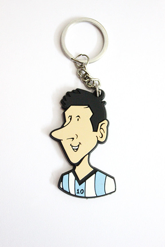 Messi Keychain by Graphicurry