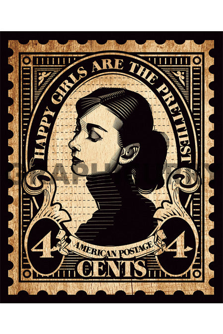 Audrey Hepburn artwork by Graphicurry