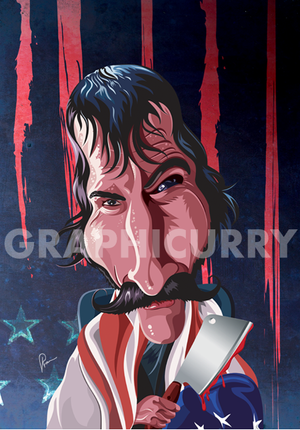 The Butcher - Bill Wall Art by Graphicurry