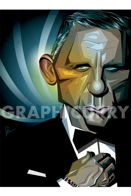 Bond Wall Art by Graphicurry