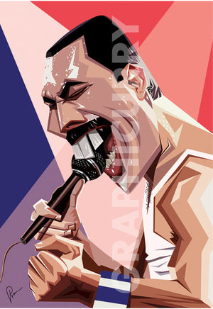 Freddie Wall Art by Graphicurry