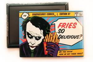 Food Comic Magnet by Graphicurry