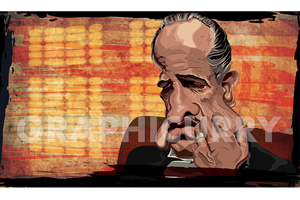 Don Corleone Wall Art by Graphicurry