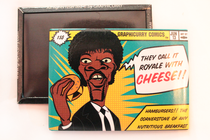 Food Comic Magnet by Graphicurry