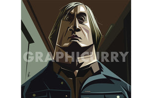 No Country For Old Men Tribute Wall Art by Graphicurry