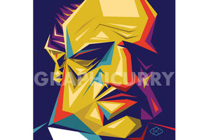 Godfather SquarePop Art by Graphicurry