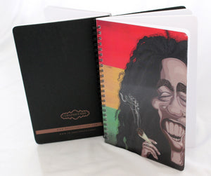 Bob Marley 3D print Diary from Graphicurry. Caricature art by Prasad Bhat