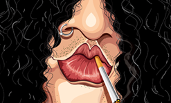 Slash Wall Art by Graphicurry
