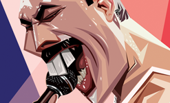 Freddie Wall Art by Graphicurry