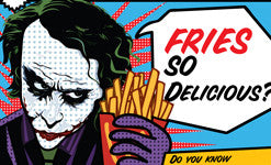 Food Comic Magnet by Graphicurry