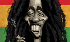Bob Marley Wall Art by Graphicurry