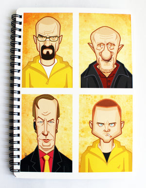 Walter, Pinkman and others Notebook