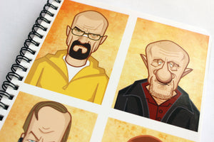 Walter, Pinkman and others Notebook