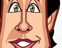 Seinfeld Caricature by Prasad Bhat