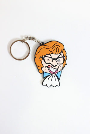 Groovy Baby Keychain by Graphicurry