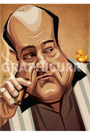 Sopranos Wall Art by Graphicurry