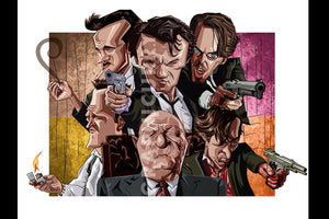 Reservoir dogs Wall Art by Graphicurry