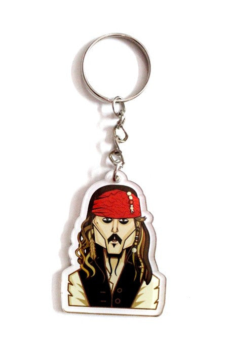 Jack Sparrow Keychain by Graphicurry