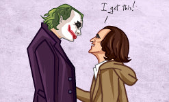 Joker Meets Joker Mini Wall Art