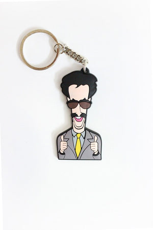 Very Naiice(Borat) Keychain by Graphicurry